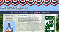 Desktop Screenshot of americantreeexpertsinc.com